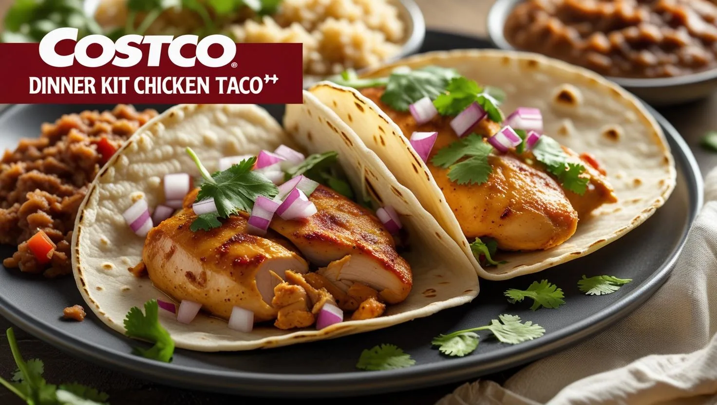 Costco dinner kit chicken taco